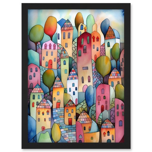 Village hill cobble streets - cobble,