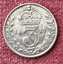 1917  Silver Threepenny