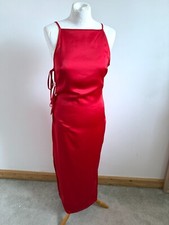 Zara Satin Long Midi Dress