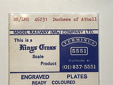 KINGS CROSS OO GAUGE - LOCO