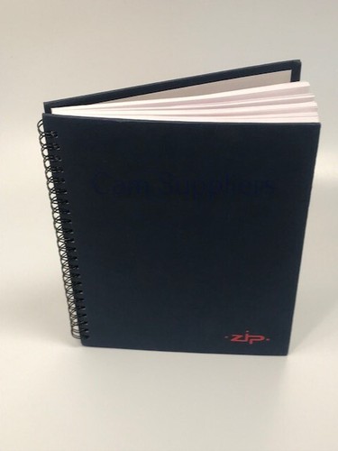 Spiral hardback notebook - spiral,
