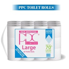 72 PPC 2Ply Toilet Rolls