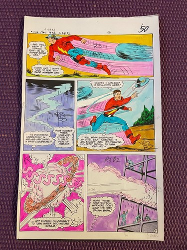 Flash spec comic art - art, color