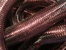 COCOA BROWN METALLIC TUBULAR