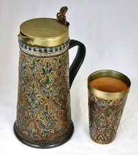 Doulton Lambeth Silver Rowing