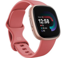 Fitbit Versa 4 GPS Fitness Smartwatch 40+ Exercise Modes - Copper Rose