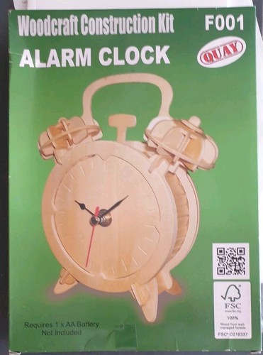 New alarm clock woodcraft - alarm,