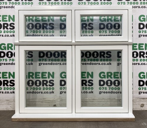 Wooden casement window white - wooden,