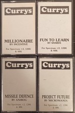 CURRYS 4 GAME BUNDLE Sinclair ZX Spectrum Game