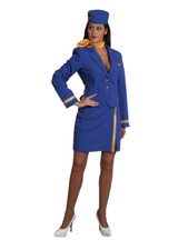 DELUXE AIR STEWARDESS BLUE