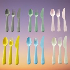 IKEA KALAS KIDS PLASTIC SPOONS