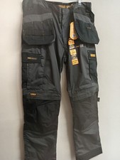 DEWALT new men's slimfit work trousers size 40" CG BC2