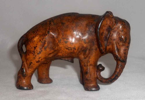 Antique painted cast iron - antique,