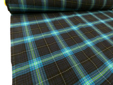 NAVY and TEAL Tartan Checked