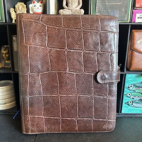 Mulberry vintage croc - vintage, brown