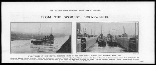 1912 manchester ship canal - 1912,