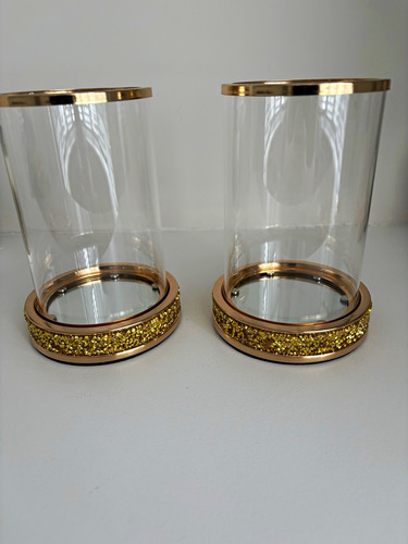 Set clear glass cylinder - set, of