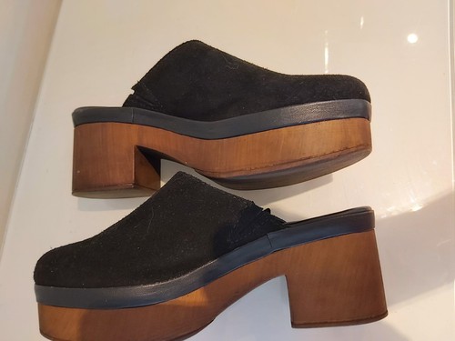 Per una black suede wood - 4,