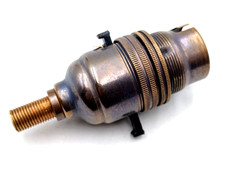 Switched lamp holder B22 large