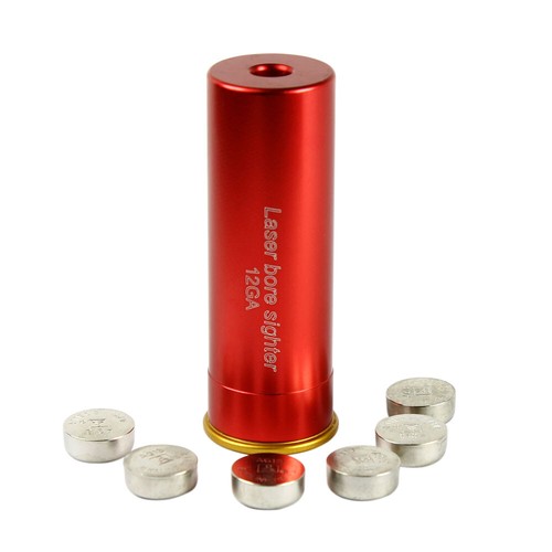 Red laser bore sight gauge - red, 12
