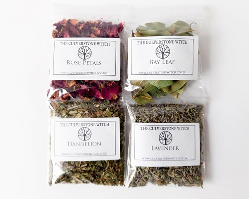 Set large herb sachets - of,