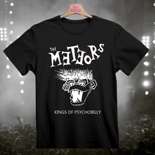The Meteors band T-shirt black