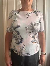 NEXT Knitted floral top. Size 14. Good condition. 