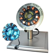 Iron Man Arc Reactor Chest Lamp Heart of Mark 1:1 Cosplay LED Superhero Toy
