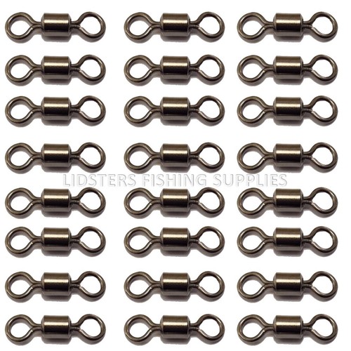 Rolling barrel fishing swivels - rolling,