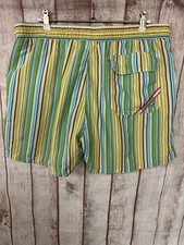 Mens XL Swimming Shorts Havacoa Exclusive Limited Edt Multicolour Striped 32 “34