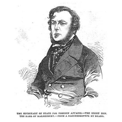 Earl malmesbury secretary - of,
