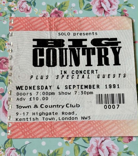 Big country ticket - big,