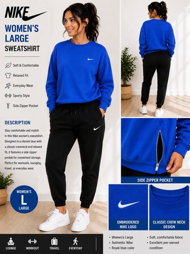 Nike women large - women’s, royal