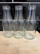Mini Glass Milk Bottle Set 3