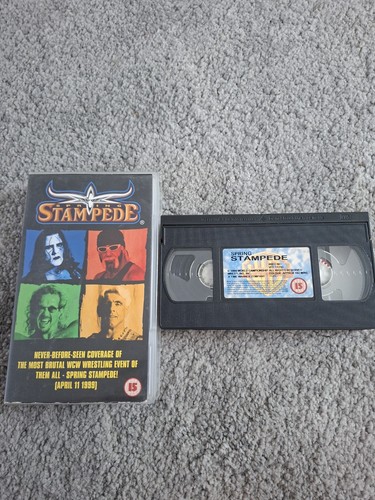 Wcw spring stampede vhs full - wcw,