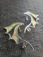 Dragon Wing Clip On Ear Cuffs