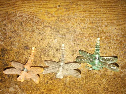 Lot vintage dragonfly hair - 3,