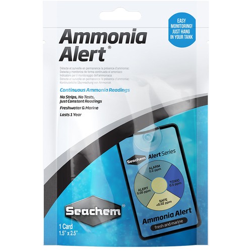Seachem ammonia alert aquarium - ammonia,