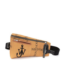 JW ANDERSON Anchor Bum Bag Grid Logo Designer Fabric Mustard Petrol RRP355