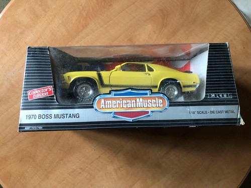 Ertl american muscle - american, yellow