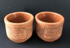 Lovely Pair of Henry Watson Pottery Egg Cups 