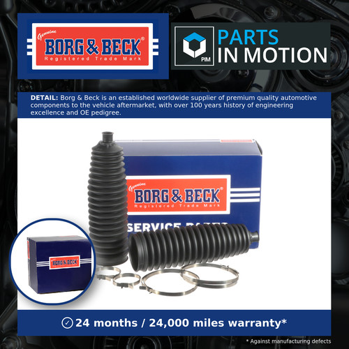 Steering rack boot - rack, fits
