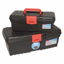 2Pc HEAVY DUTY PLASTIC STORAGE