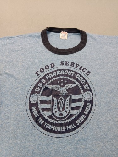 Vintage 1980s uss farragut - vintage,