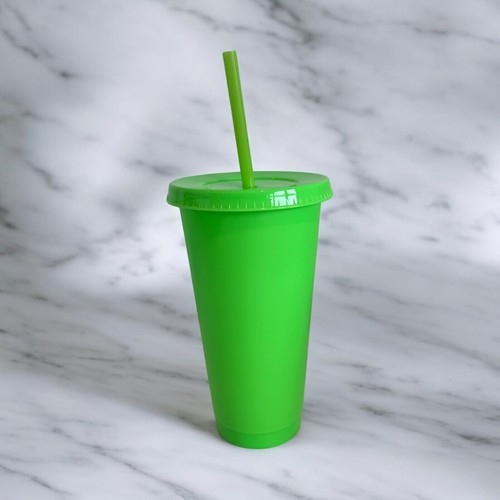 Neon green 24oz cold - green, with