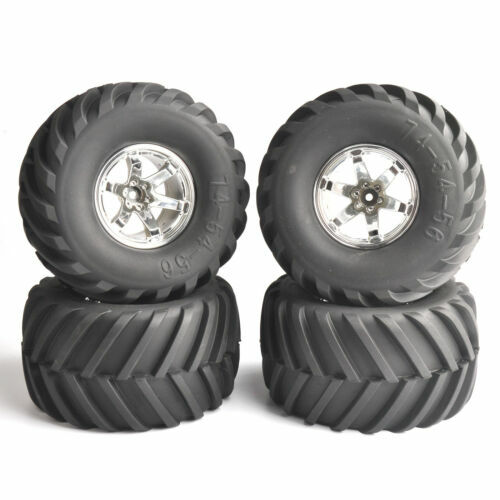 4pcs tires mm hex - 4pcs, 1/10