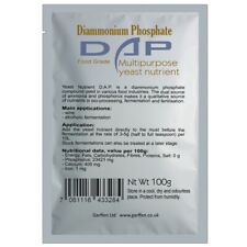 Yeast Nutrient DAP Di-ammonium Phosphate 100g Food Grade