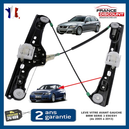 Front left window regulator - front,
