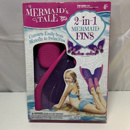 Mermaid tale fins purple - tale,
