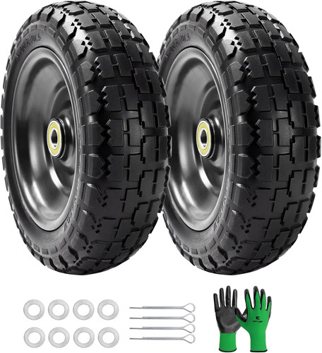 Replace gorilla cart wheels - replace,